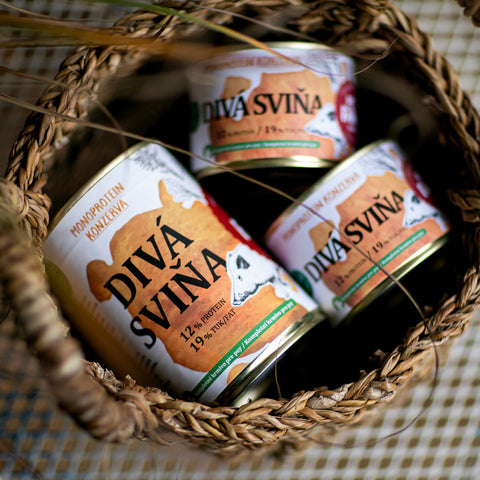 Divá Sviňa – Konzervy