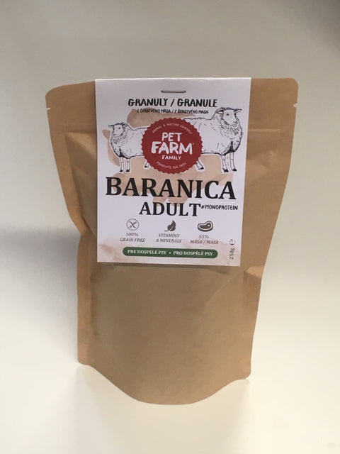 Baranica – Granuly pre dospelé psy
