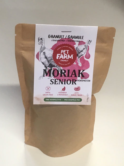 Moriak – Granuly pre staršie psy