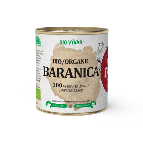 Limitka BIO Baranica – Vývar pre psy a mačky