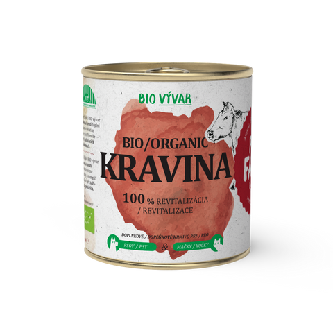 Limitka BIO Kravina – Vývar pre psy a mačky