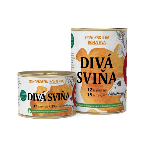 Divá Sviňa – Konzervy