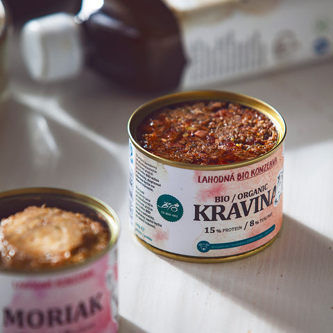 Limitka BIO Kravina – Konzervy
