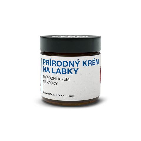Prírodný krém na labky
