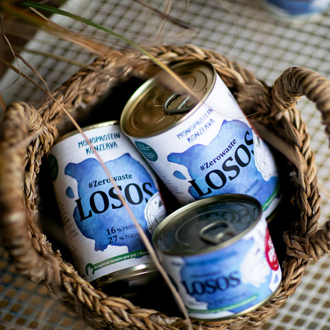 #ZEROWASTE Losos - Konzervy