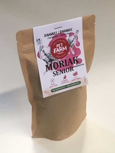 Moriak – Granuly pre staršie psy