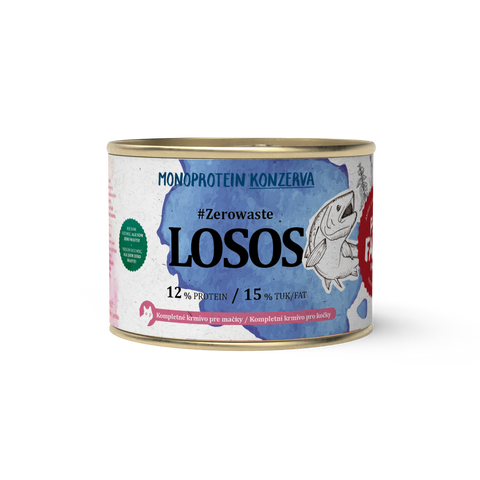 #ZEROWASTE Losos pre mačky