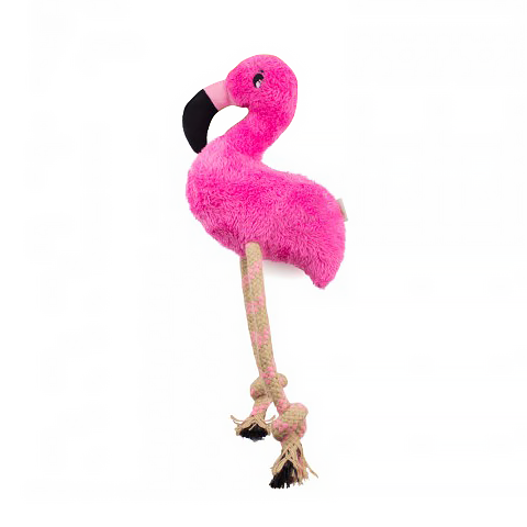 Beco Pets Recycled Soft Flamingo